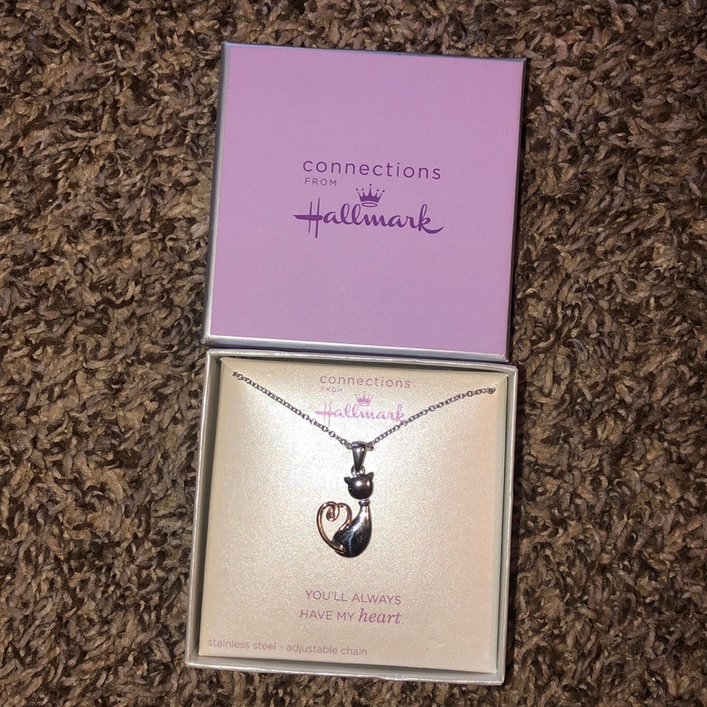 Connections from Hallmark Cat Pendant and Chain